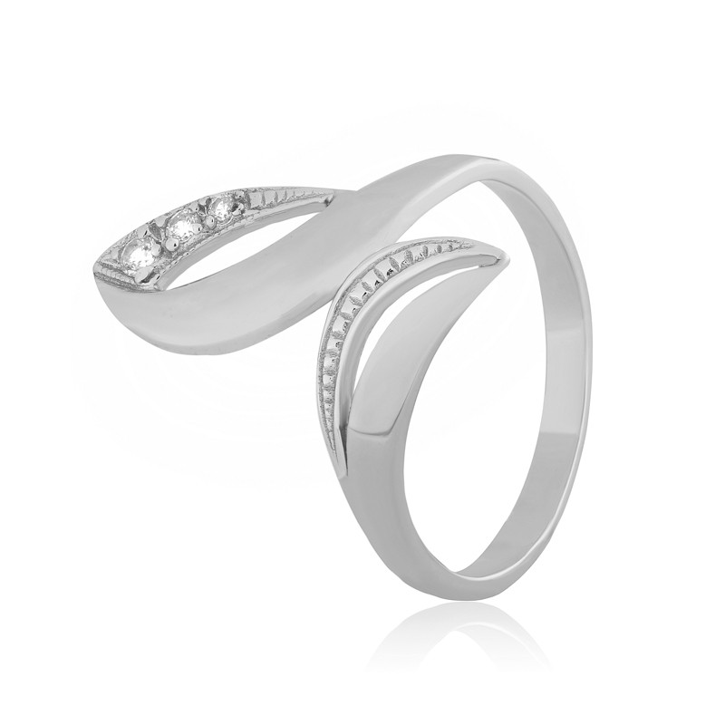 

Серебряное кольцо Сильвекс 925 17,4 (К2Ф/109-З)