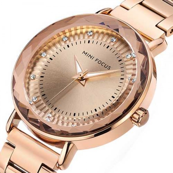 

Наручные часы Mini Focus MF0040L All Cuprum Diamonds мужские кварцевые + подарочная упаковка