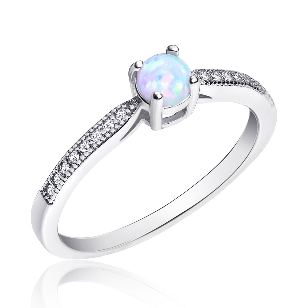 

Серебряное кольцо Сильвекс 925 16,5 (К2ОпБФ/228-16,5)