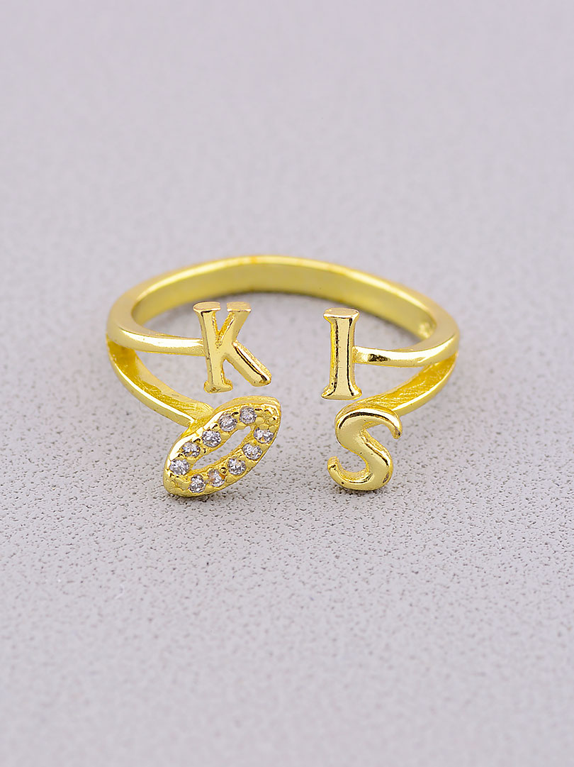 

Кольцо 'FJ' Сrystal Бижутерный сплав 031908-999