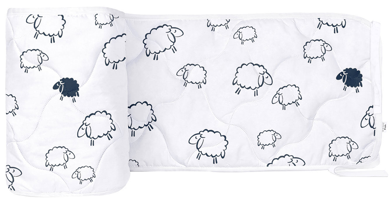 

Бортики в детскую кроватку Cosas St-WeltBed Sheep 30х180