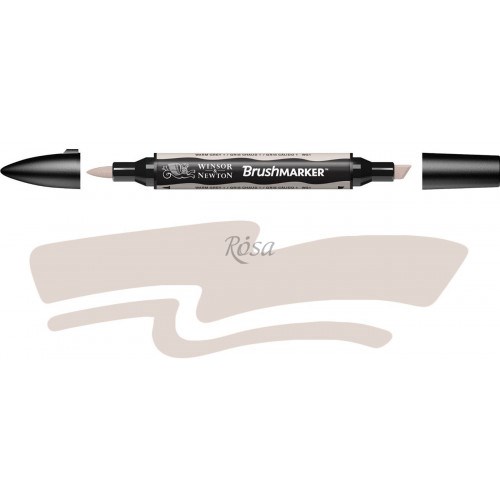 

Маркер Winsor & Newton Brushmarker 1 мм серый теплый (0204134)