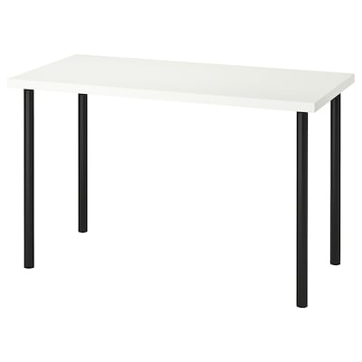 

Стол IKEA LINNMON / ADILS Бело-черный 120x60 см (799.325.55)