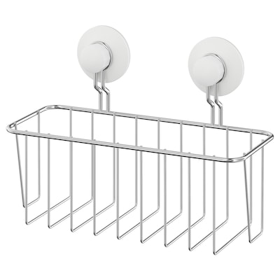 

Душевая корзина IKEA IMMELN оцинкованная 24x14 см (003.541.19)