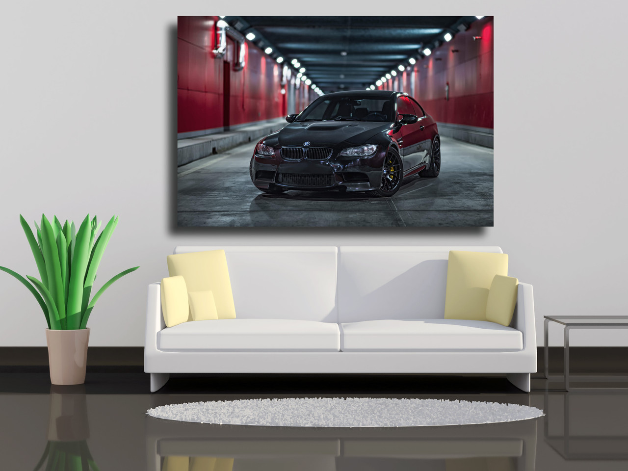 

Картины на холсте BMW M3 100х70