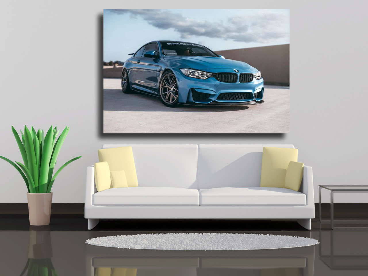 

Картины на холсте BMV M4 F82 120х80