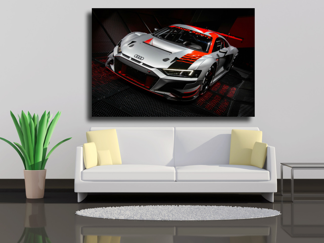 

Картины на холсте Audi R8 LMS GT3 90х60