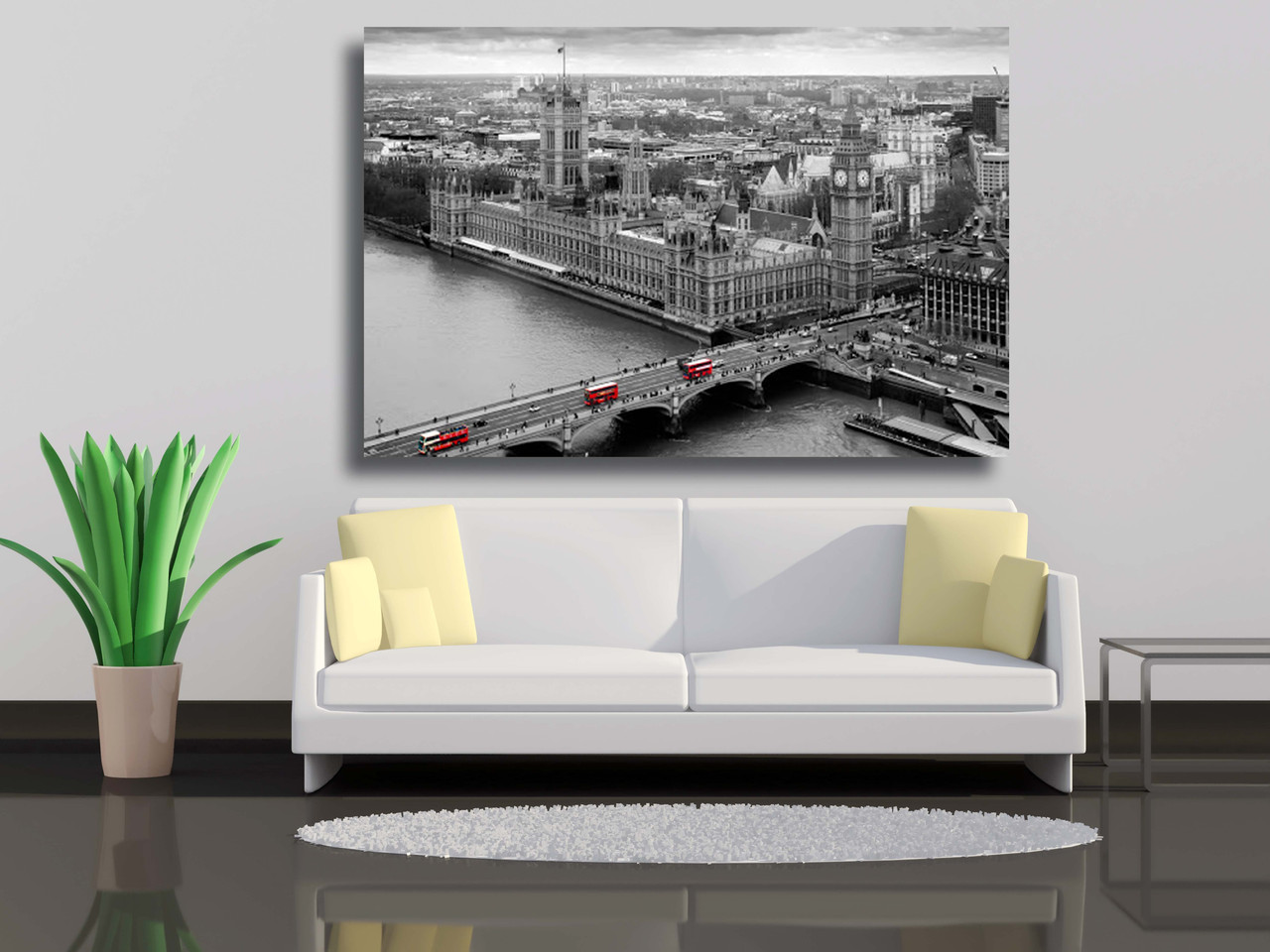 

Картина на холсте Здание парламента в Лондоне 100х70