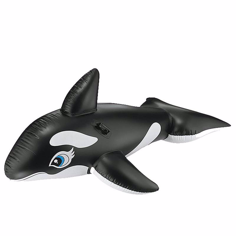 

Детский надувной плотик Intex 58561 "Касатка" (193х119 см) Whale Ride-On