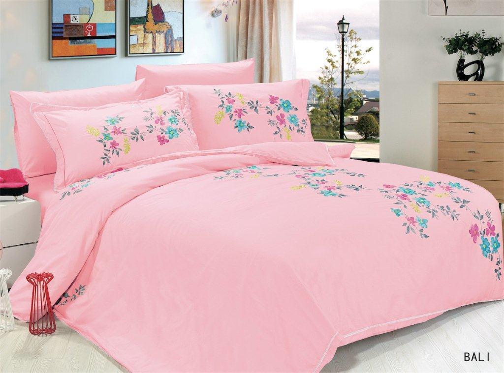 

Комплект постельного белья Le Vele Bali Pink Евро