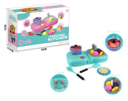 

Интерактивная кухня Aolawen с музыкой, подсветкой, водой и паром QC-5B 9393930
