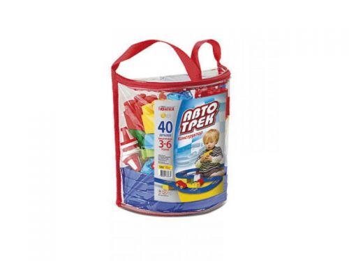 

Конструктор в рюкзаке Юника Автотрек (40 деталей) 0675 2008434