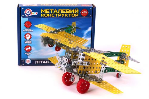 

Конструктор металлический Технок "Самолет-биплан" 4791 3196023