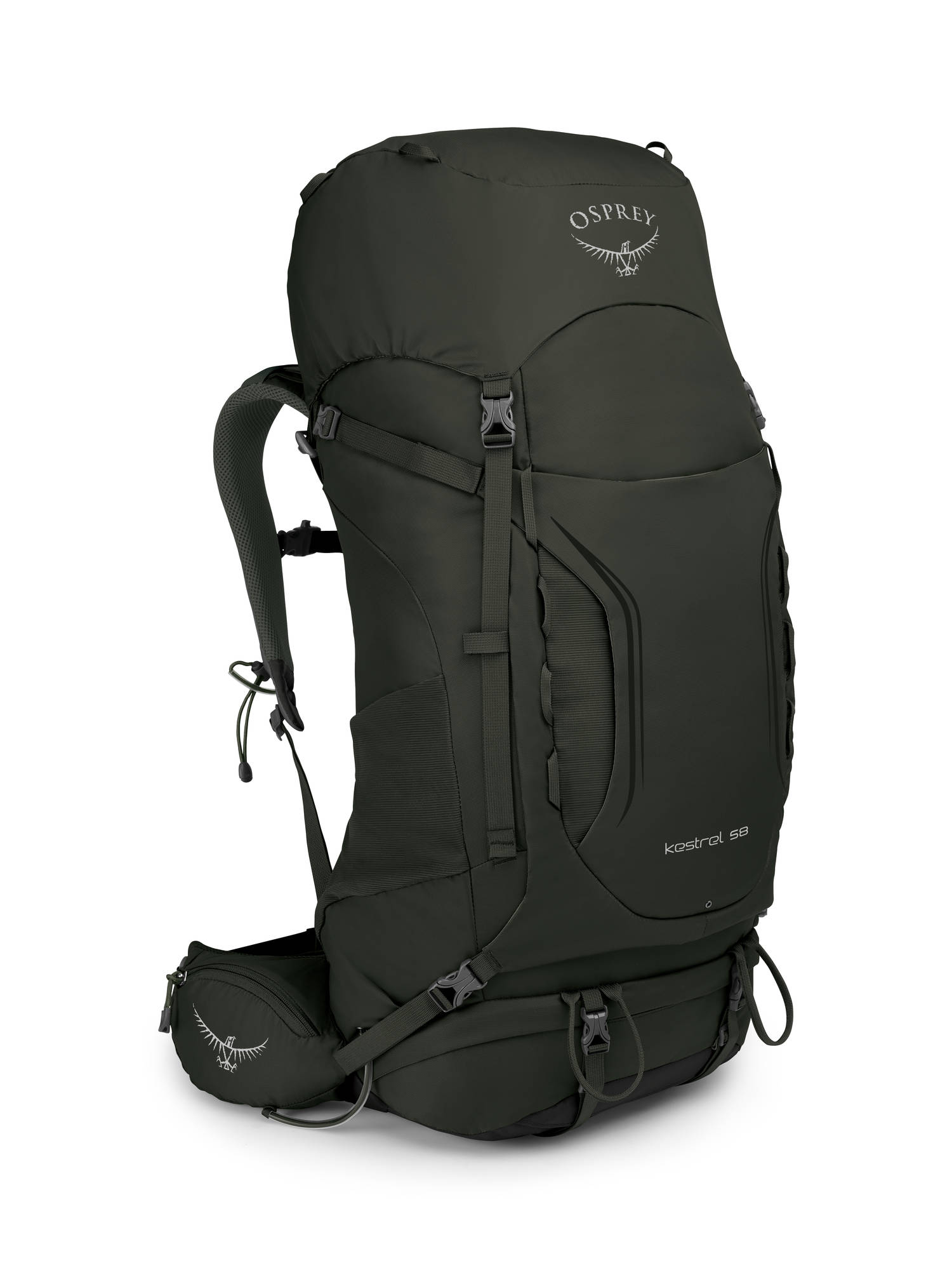 

Рюкзак Osprey Kestrel 58 M/L Оливковый