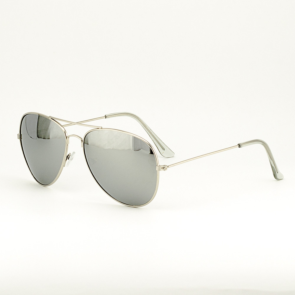 

Очки TOP Aviator капли солнцезащитные Silver S