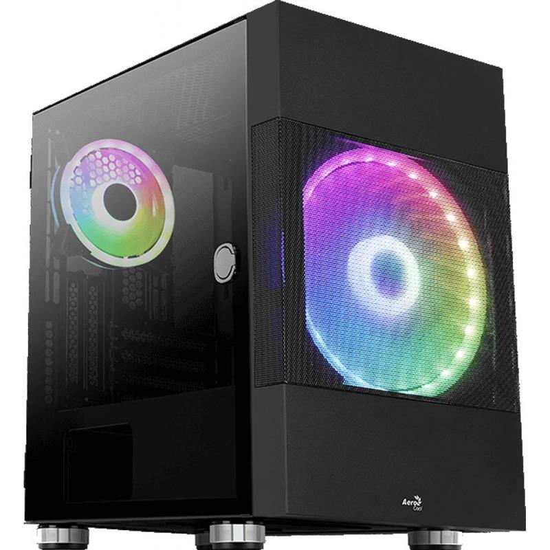 

Корпус AEROCOOL Atomic Black (Atomic-G-BK-v1) без БП