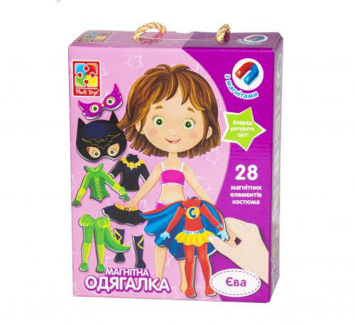 

Настольная игра-одевашка Vladi Toys "Ева" (украинский) VT3702-08 24348