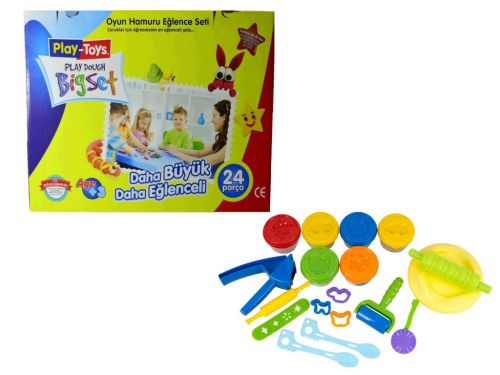 

Масса для лепки Play-Toys "Bigset", 24 элемента PT 42188/1023 115015