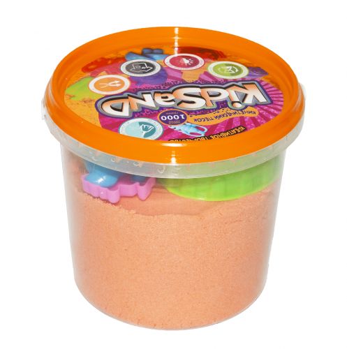 

Кинетический песок Dankotoys "KidSand", оранжевый, 1000 г KS-01-01 28862