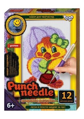 

Ковровая вышивка Dankotoys "Punch needle: Уточка" PN-01-03 PN-01-01,02,0 22617