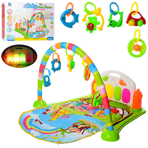 

Развивающий коврик Baby Gift BM6016-2 Green