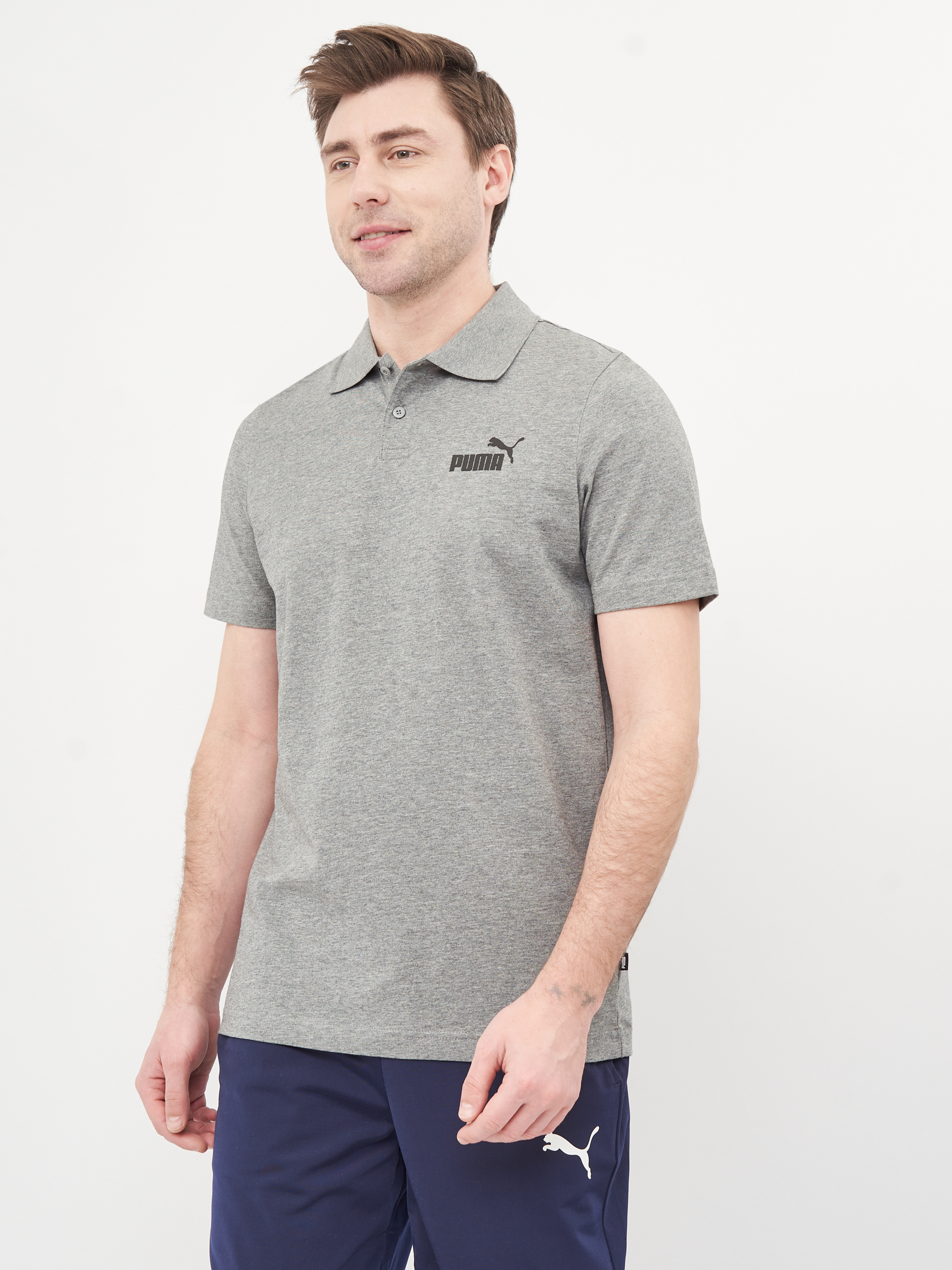 

Поло Puma Ess Jersey Polo 58667603 S Medium Gray Heather