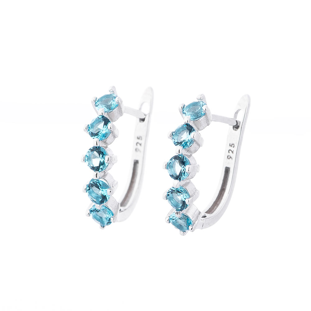 

Серебряные серьги ОНИКС с фианитами (вес 5.3 г) модели пр-122098-5,3
