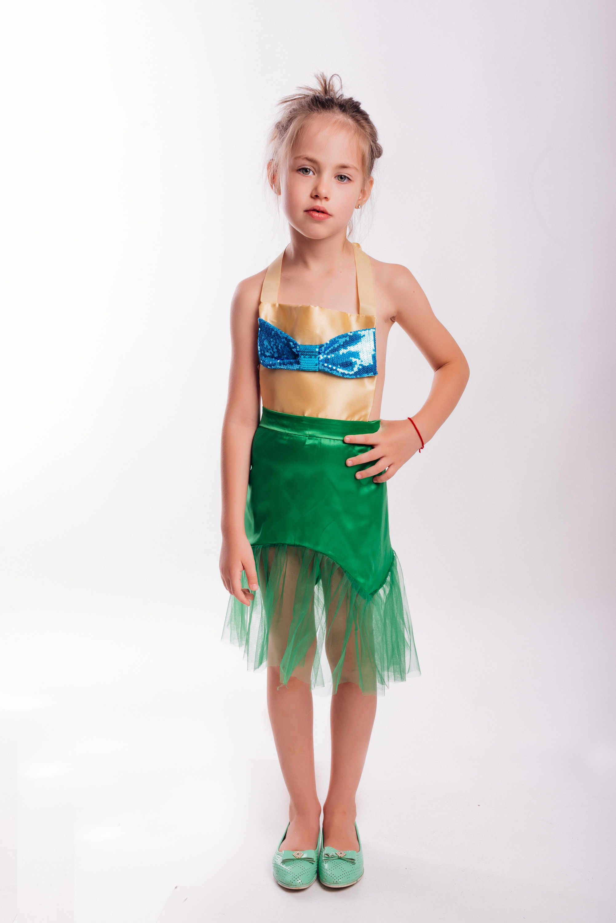 

Платье "Русалка" костюм для девочки Colombina Kids 120 см