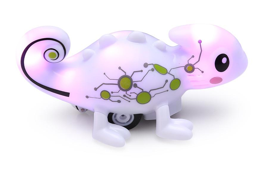 

Интерактивная игрушка Хамелеон Happy Cow 777-613 индуктивная для детей от 3 лет меняет цвет и ездит по нарисованной линии (HC-777-613)