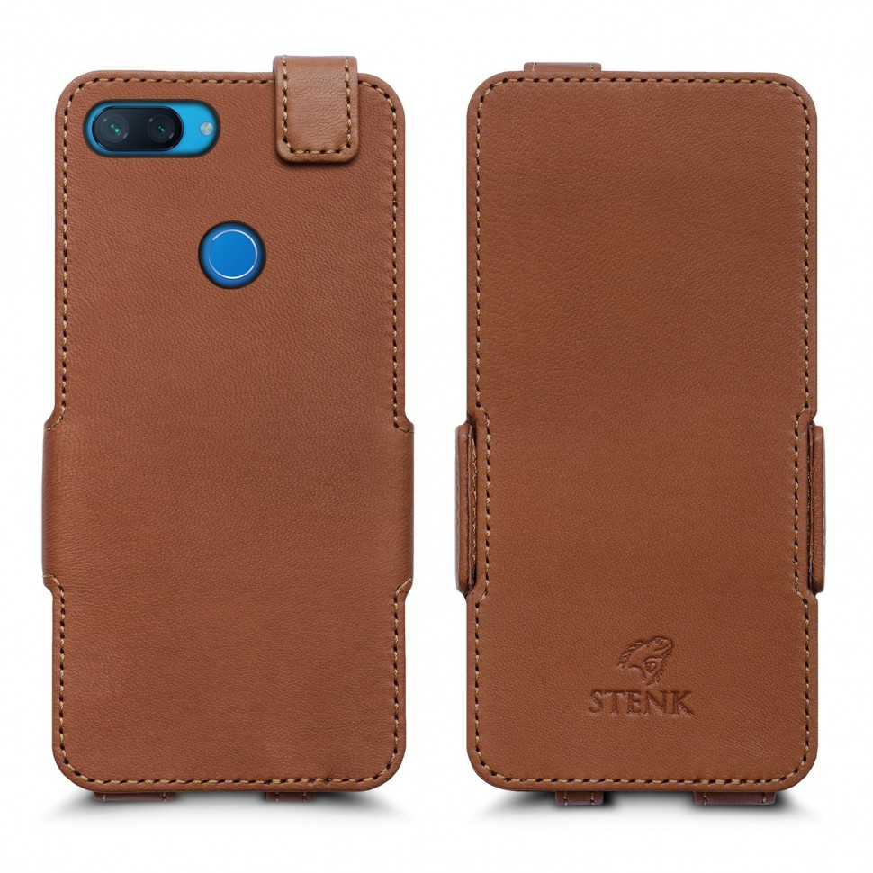 

Чехол флип Stenk Prime для Xiaomi Mi 8 Lite Camel