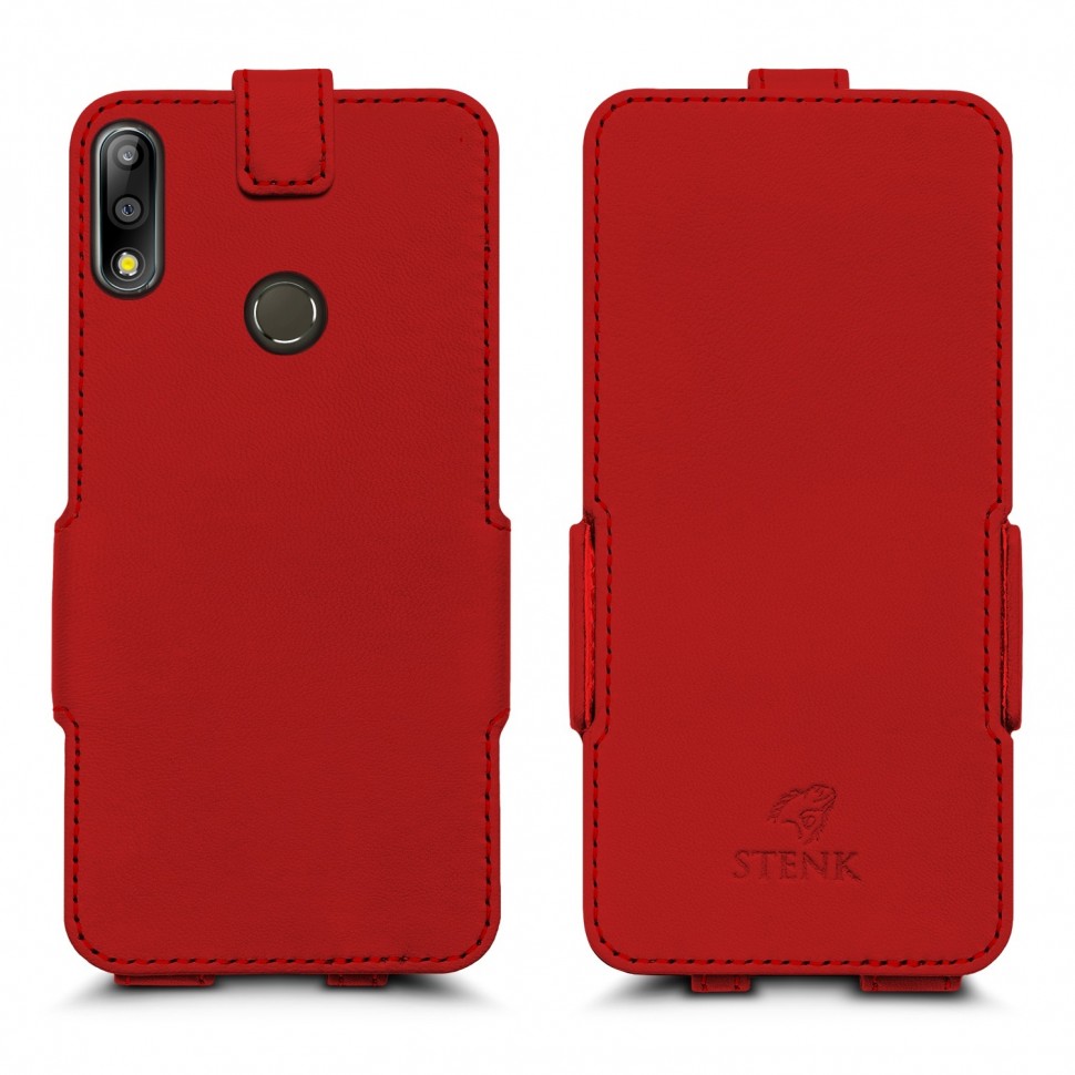 

Чехол флип Stenk Prime для ASUS ZenFone Max Pro M2 Красный