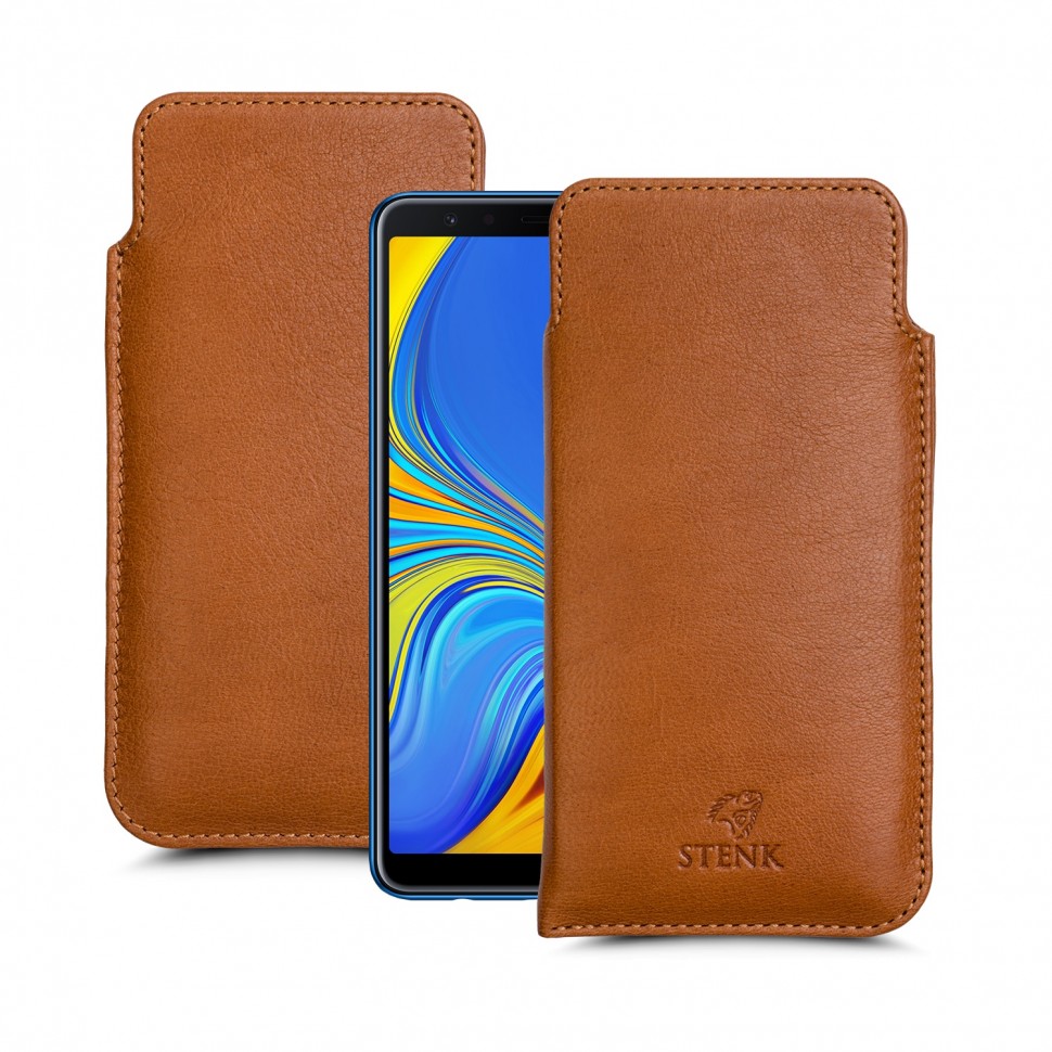 

Футляр Stenk Elegance для Samsung Galaxy A7 (2018) Camel
