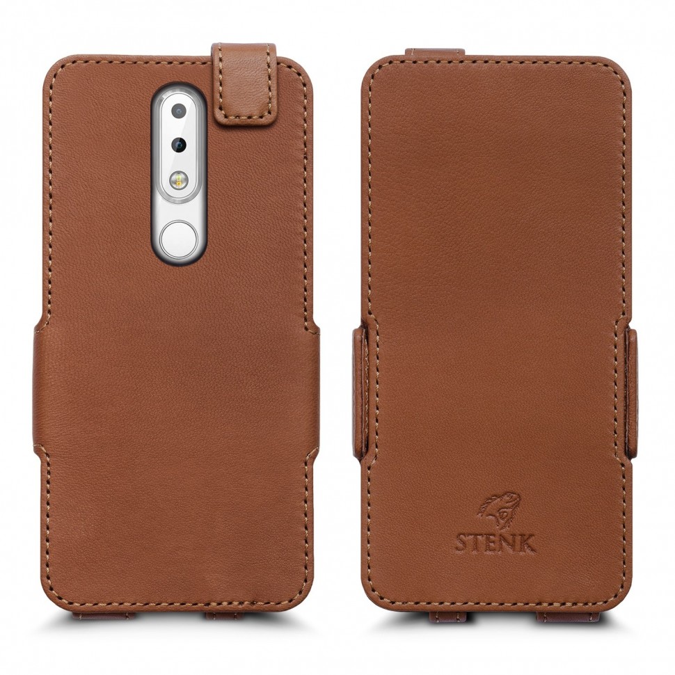 

Чехол флип Stenk Prime для Nokia 6.1 Plus Camel