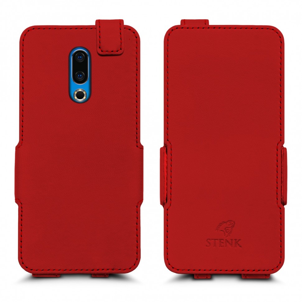 

Чехол флип Stenk Prime для Meizu 16th Красный