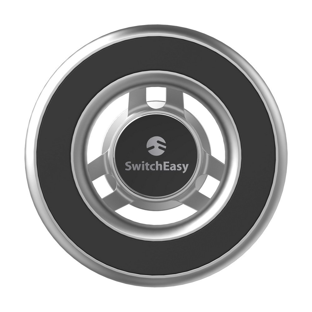 

Автодержатель для телефона Switcheasy MagMount Car Mount (3M adhesive type) for iPhone 12 Silver (GS-114-156-221-26)