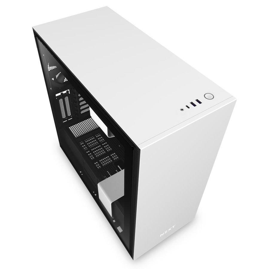 

Корпус ПК NZXT H710i white