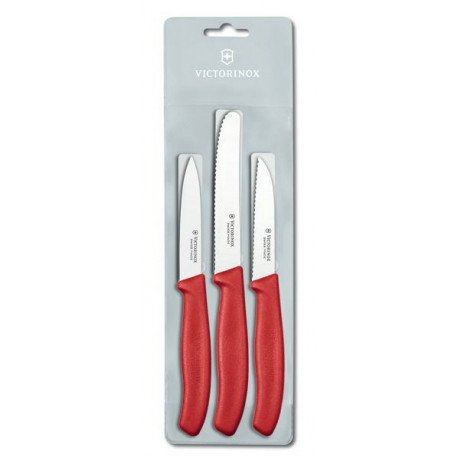 

Кухонный набор Victorinox SwissClassic Paring Set Vx67111.3 красный