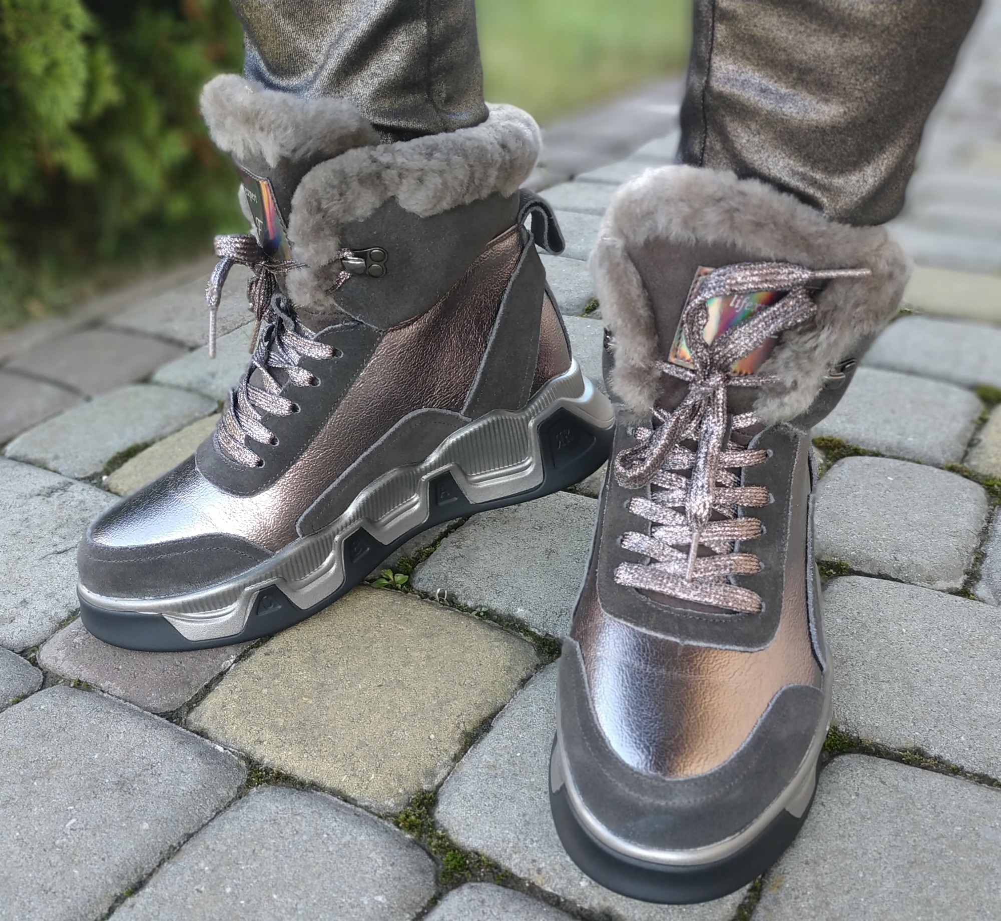 

Ботинки Allshoes 66011 bronze 194079 37 24 см