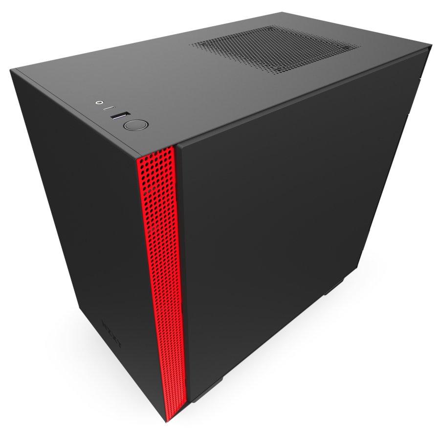 

Корпус ПК NZXT H210 Czarno-red