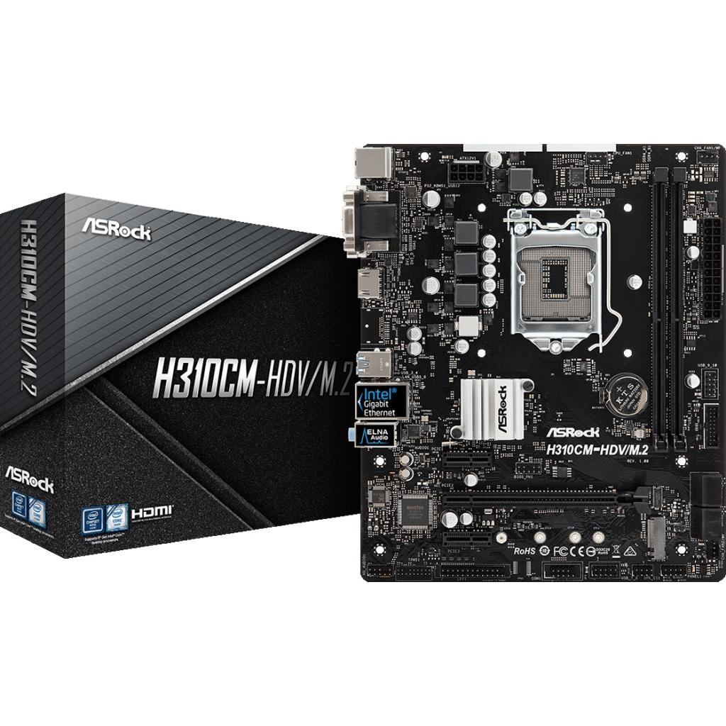 

Материнская плата ASRock H310CM-HDV/M.2