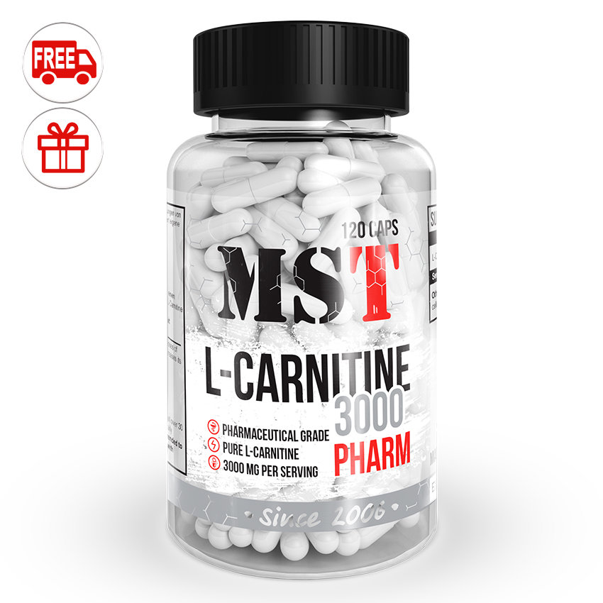 

Жиросжигатель MST Nutrition L-Carnitine 3000 90 капсул