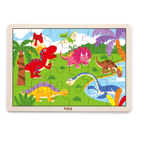 

Пазл Viga Toys "Динозавр"