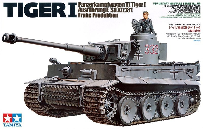 

Сборная модель TAMIYA German Tiger I Early Production (35216)