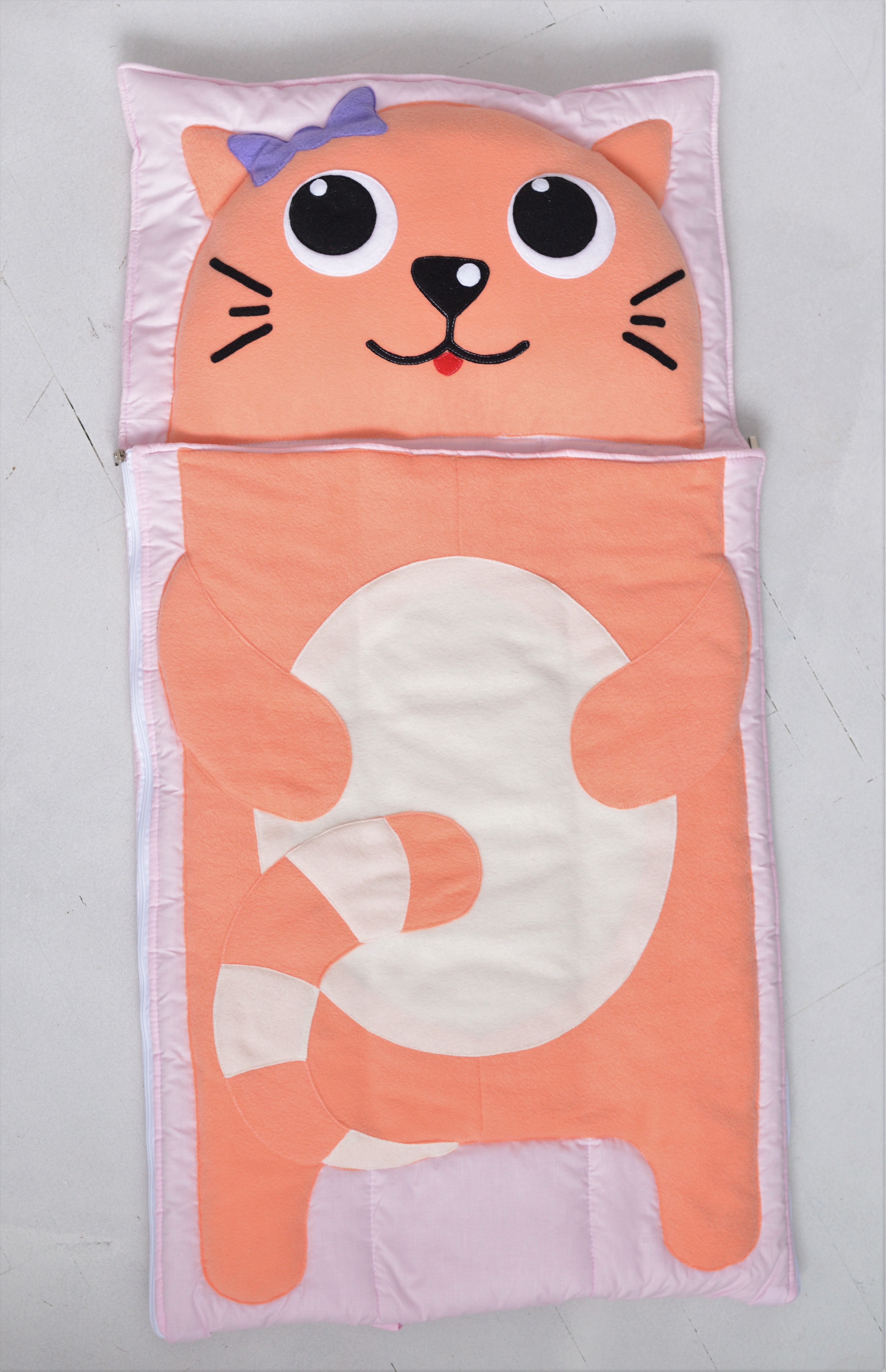 

Спальний мішок дитячий, сліпик Nighty Night Кицька XL 200х90 см