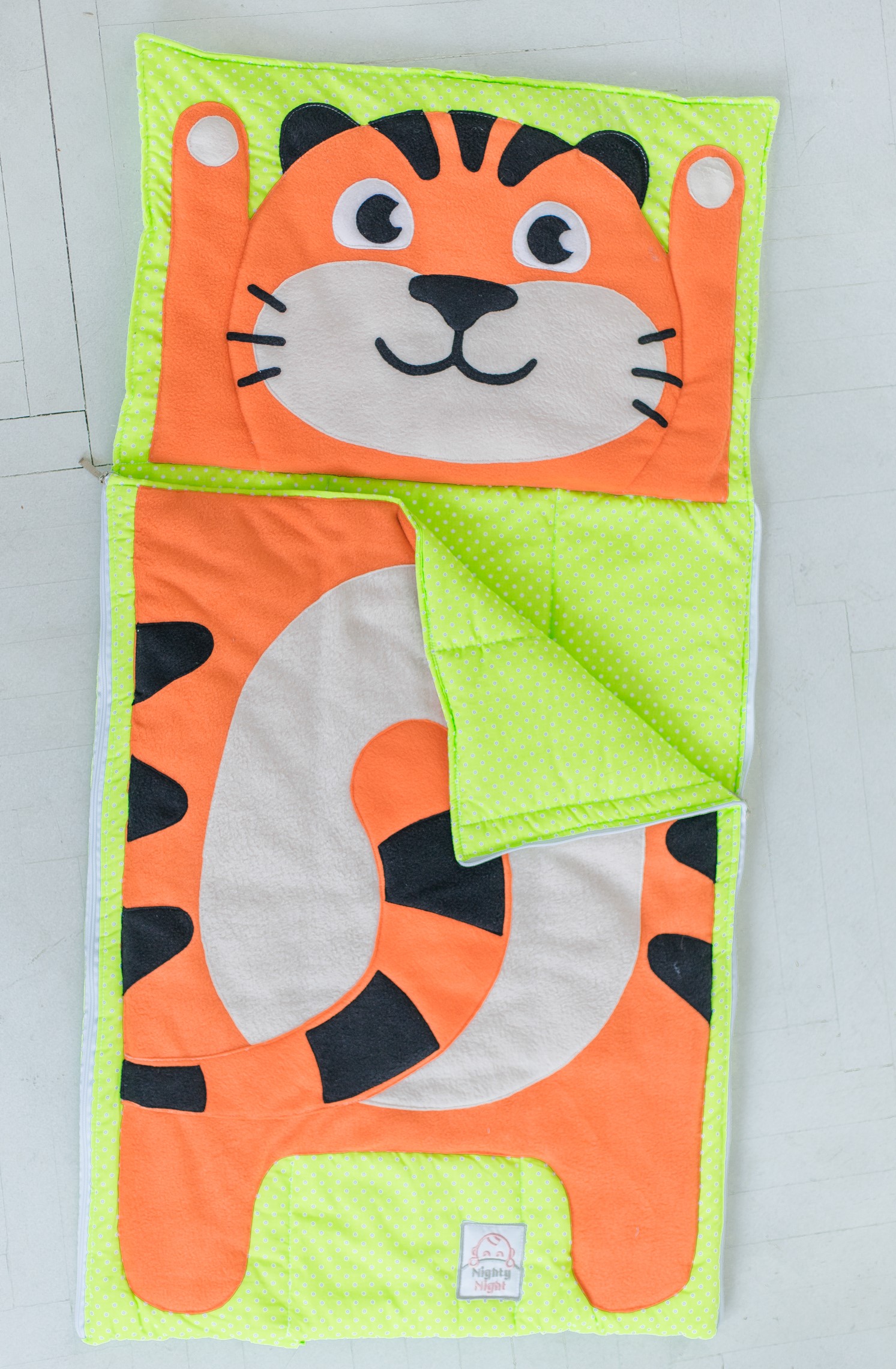

Спальний мішок дитячий, сліпик Nighty Night Тигрик XL 200х90 см