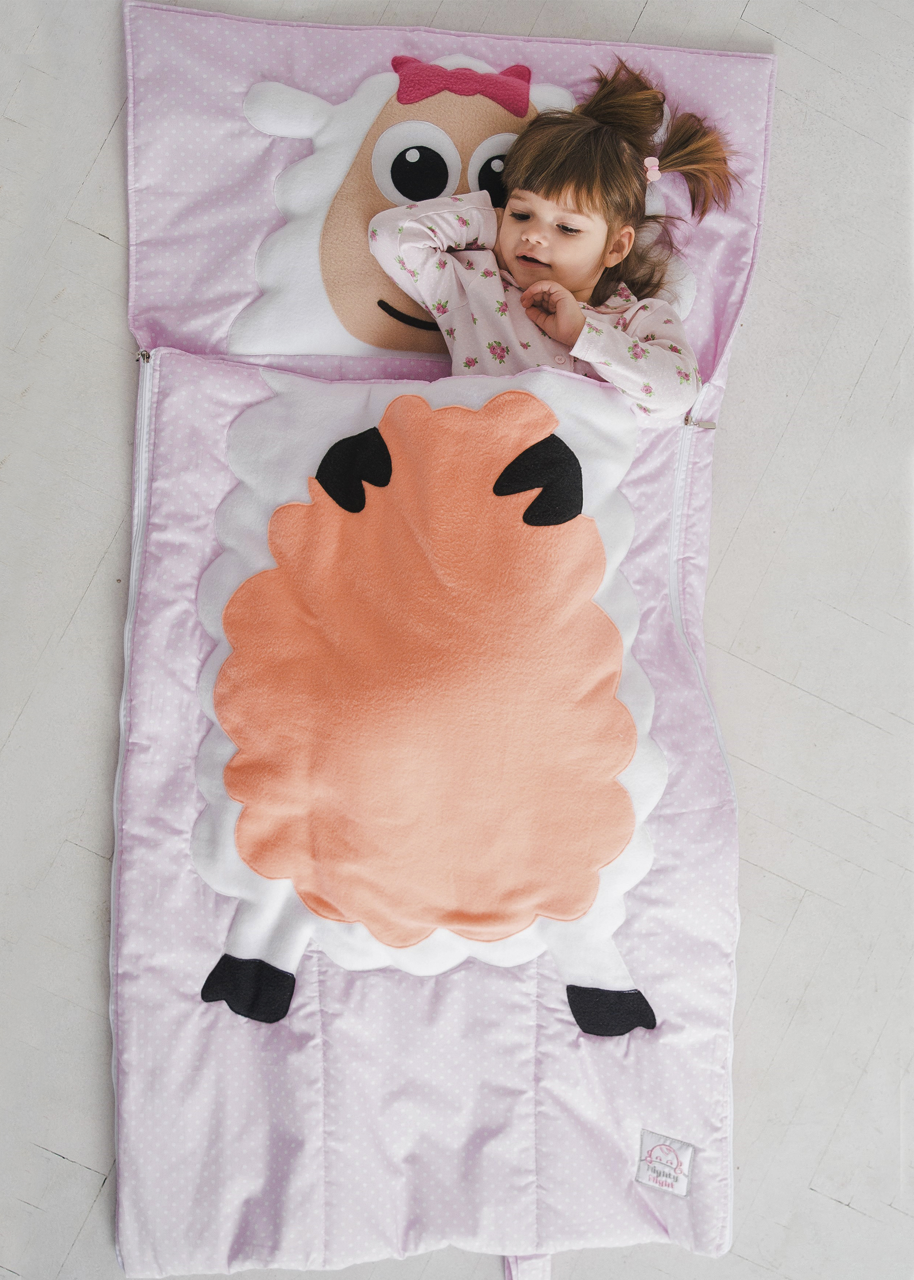 

Спальний мішок дитячий, сліпик Nighty Night Вівця L 170х70 см