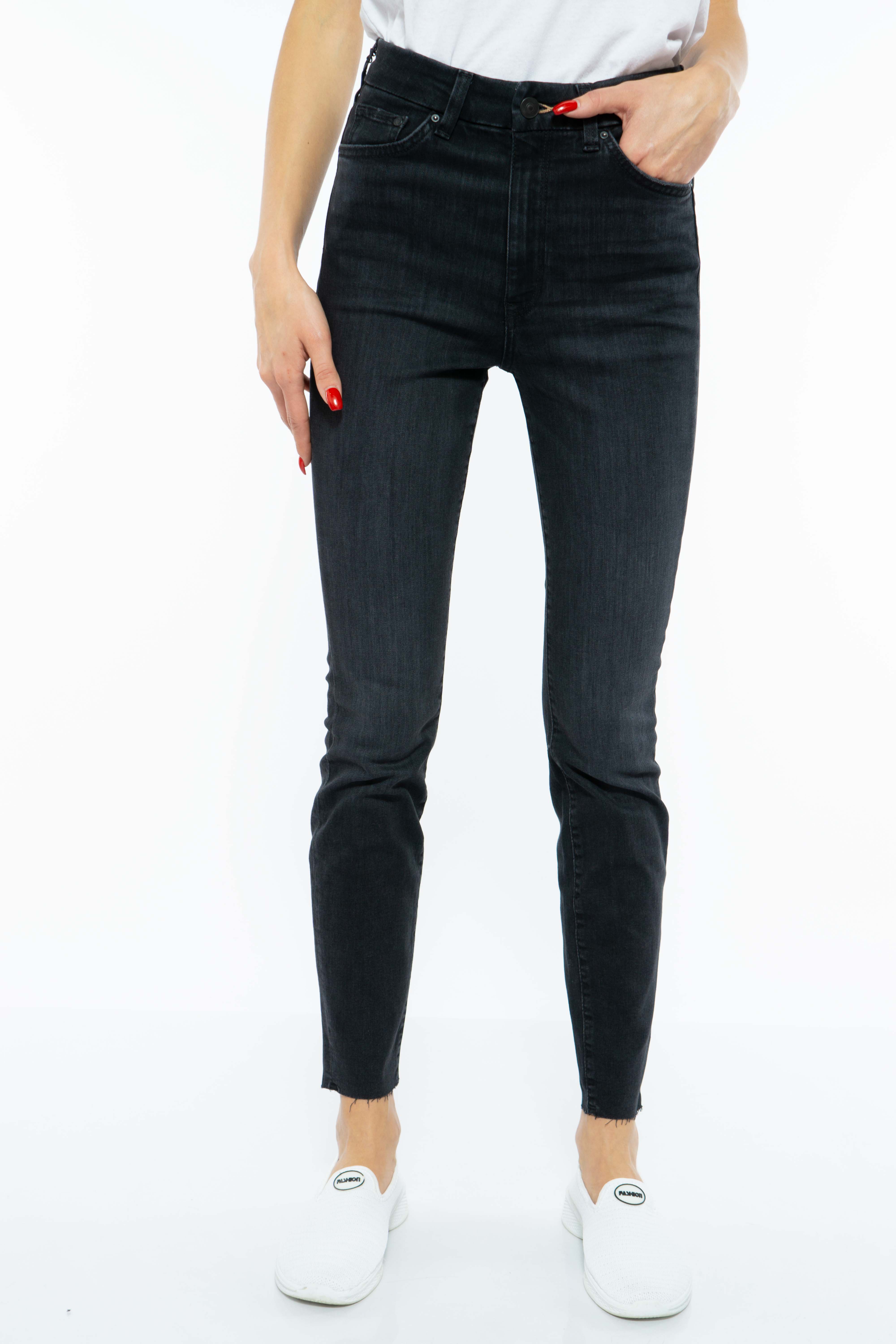 

Джинсы женские Skinny Time of Style 201P010 30 Грифельный