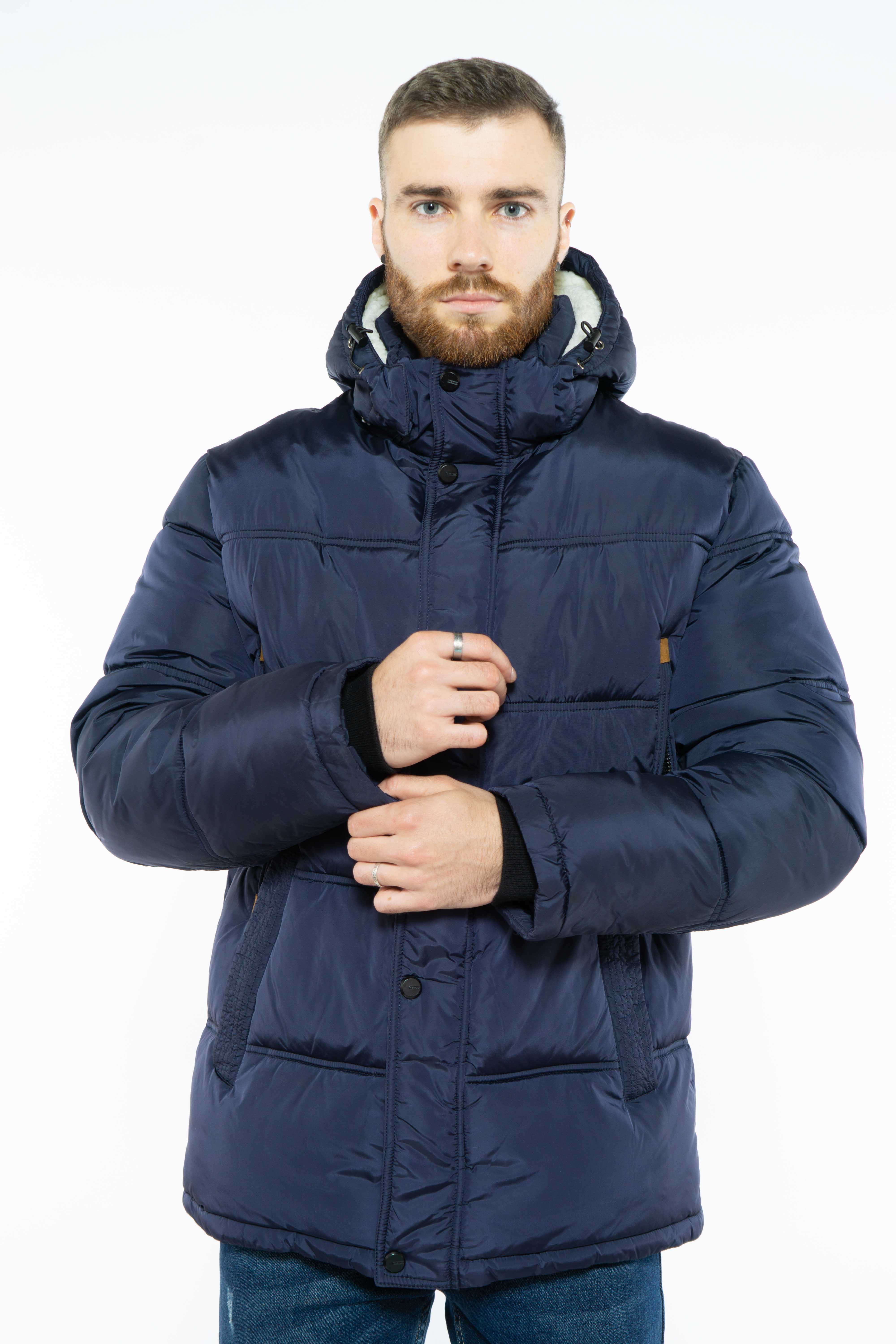 

Куртка мужская Time of Style 157P1737-1 54 Чернильный