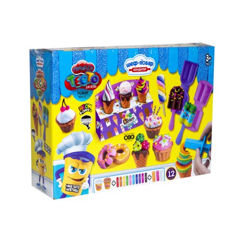 

Тесто для лепки Dankotoys Master-Do Шеф-Повар Кондитер (рус) TMD-10-03 22837