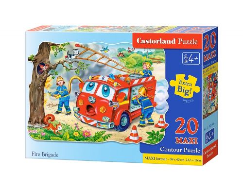

Пазлы Макси Castorland Пожарные, 20 эл С-02146 2301141